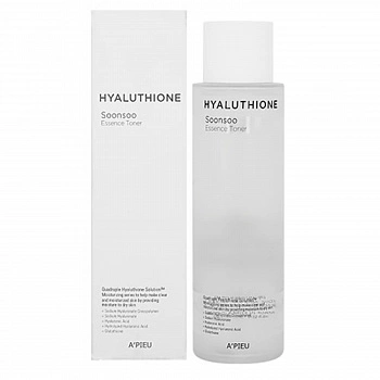 Глубоко увлажняющий тонер-эссенция для лица с глутатионом Hyaluthione Soonsoo Essence Toner