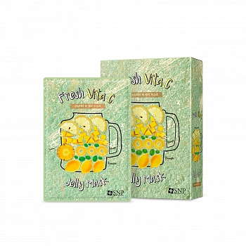 Тканевая маска против тусклого цвета лица 10шт. Fresh Vita C Jelly Mask 10ea