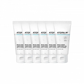 Мягкий антисептический гель для рук 6шт Mild Hand Sanitizer Gel (Ethanol) 6ea