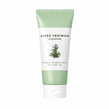 Увлажняющая пенка для умывания с экстрактом брокколи Super Vegiwhip Cleanser Green