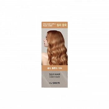 Крем-краска 04 Silk Hair Color Cream Gold Blonde