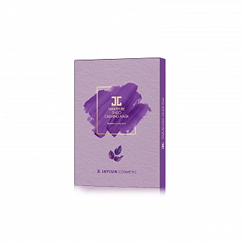 Одношаговая маска для успокоения и восстановления кожи лица с экстрактом базилика 10шт. Wakepure Shiso Calming Mask 1 Step 10ea