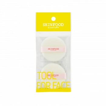 Мини-пафф для нанесения пудры 2шт Mini Powder Pact Puff