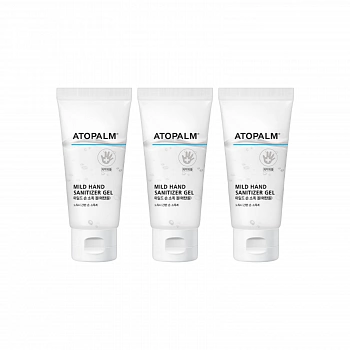Мягкий антисептический гель для рук 3шт Mild Hand Sanitizer Gel (Ethanol) 3ea
