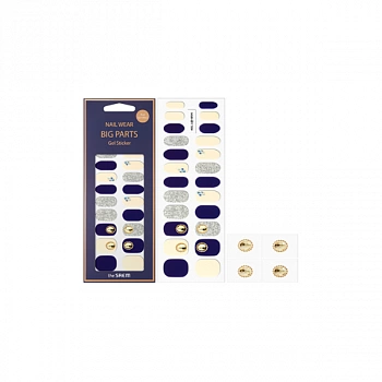Наклейки для дизайна ногтей 03 Nail Wear Big Parts Gel Sticker 05